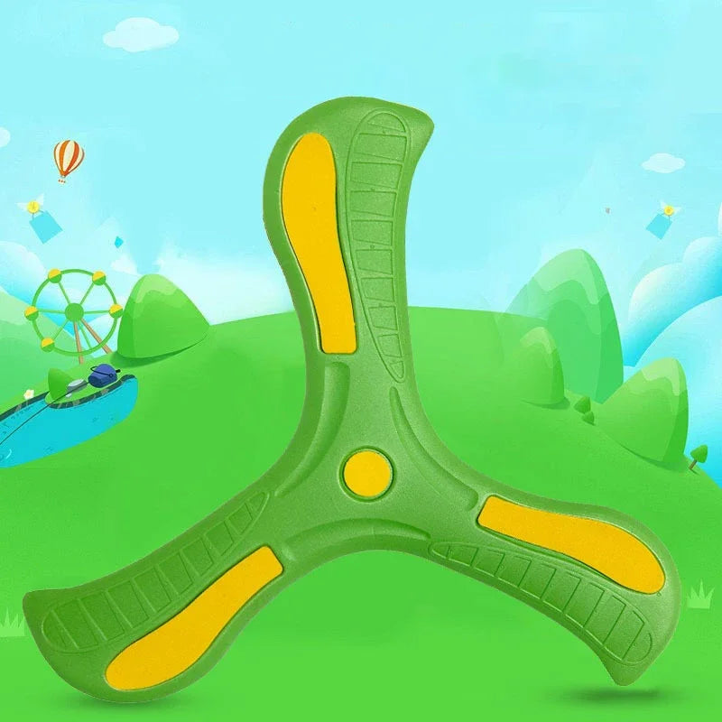 Soft Three-Leaf Boomerang Toy