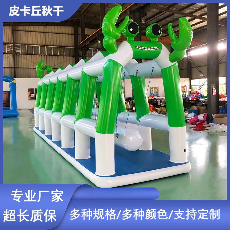 inflatable internet celebrity crab swing cartoon trampoline square stall scenic area farm indoor and outdoor