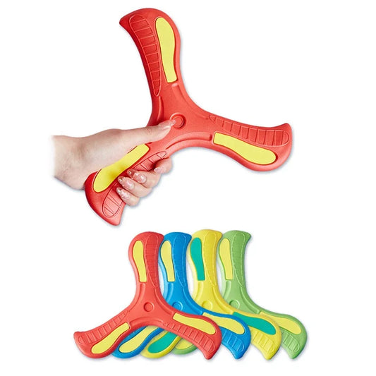 Soft Three-Leaf Boomerang Toy
