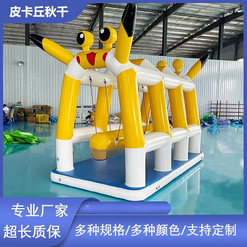 inflatable internet celebrity crab swing cartoon trampoline square stall scenic area farm indoor and outdoor