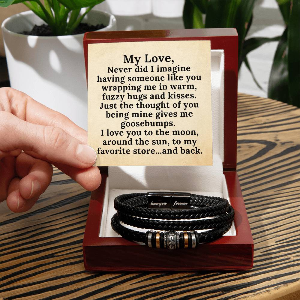 For Him Bracelet. Love Is a Beautiful Thing