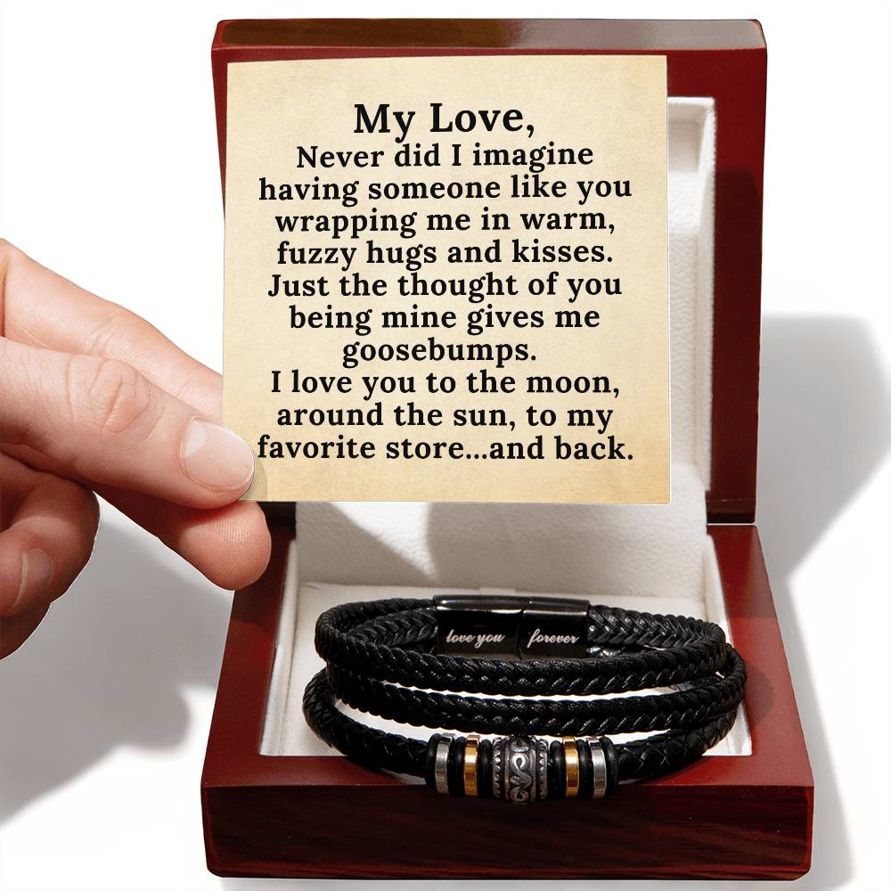 For Him Bracelet. Love Is a Beautiful Thing